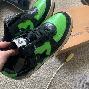 Rare 420 Bape shoes size 13*(fit like 11)